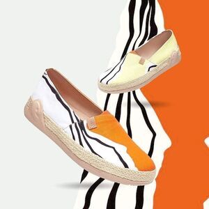 UIN Women's Espadrilles Slip On Walking Casual Shoes (Summer Wave)New No Box